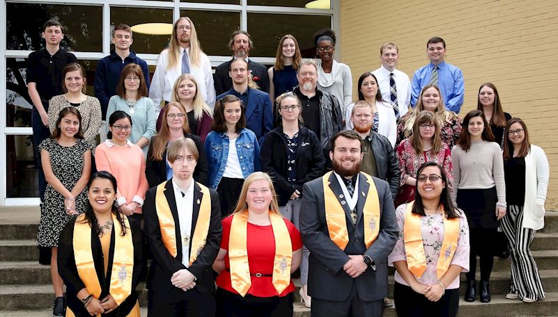 Phi Theta Kappa Inductees and Officers Phi Theta Kappa Inductees and Officers